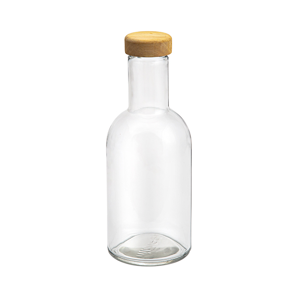 تصویر بطری پاریس درب چوبی