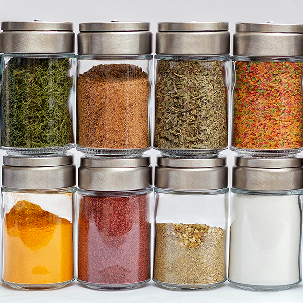 تصویر ادویه پاش استوانه استیل 3 کاره