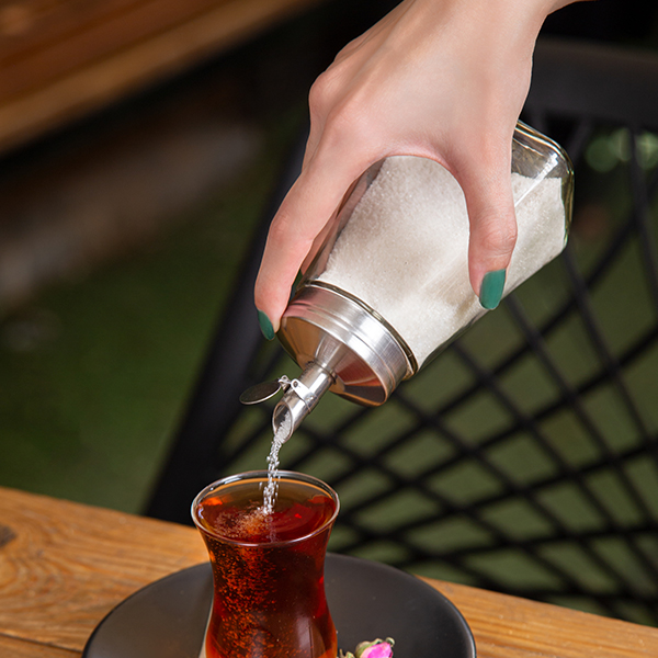 تصویر شکر پاش کاج درب استیل میس گلس