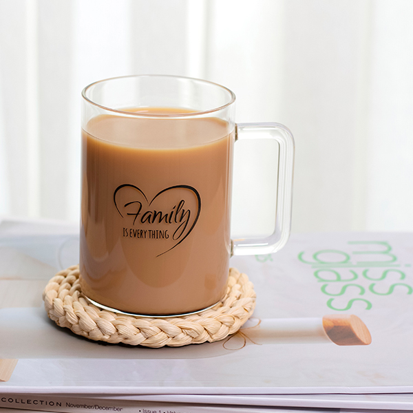 تصویر ماگ پیرکس متوسط برند میس گلس